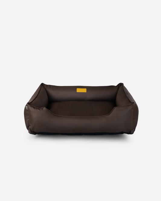 Chester Lee waterproof sleeper dog bed brown luxury easy clean premium pet furniture