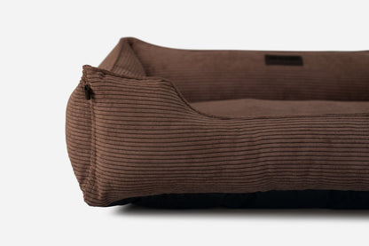 Chester Lee milk chocolate sleeper dog bed luxury premium comfort pet furniture