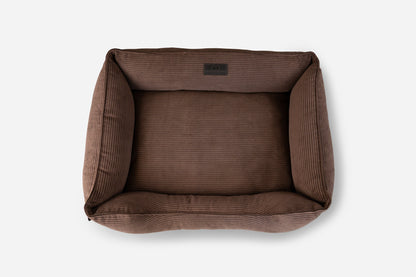 Chester Lee milk chocolate sleeper dog bed luxury premium comfort pet furniture
