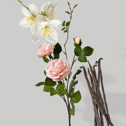 Blush Rose reed diffuser Parisian floral luxury home fragrance rose