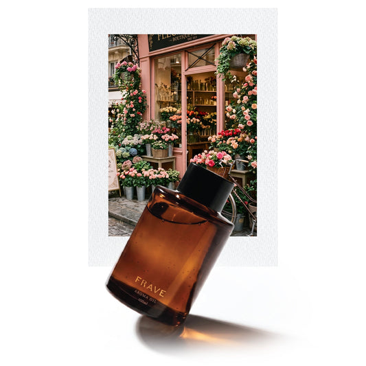 Blush Rose reed diffuser Parisian floral luxury home fragrance rose